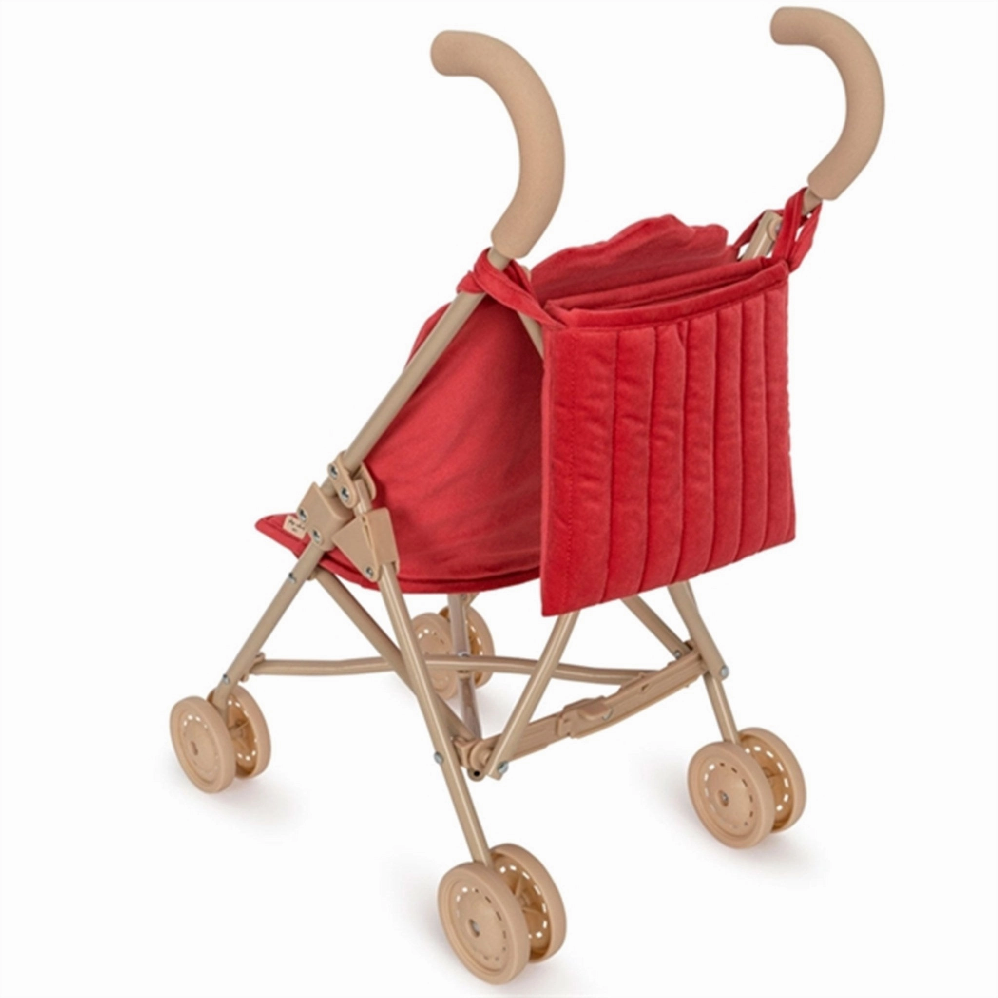 Konges Sl?jd Doll Stroller Corduroy Red