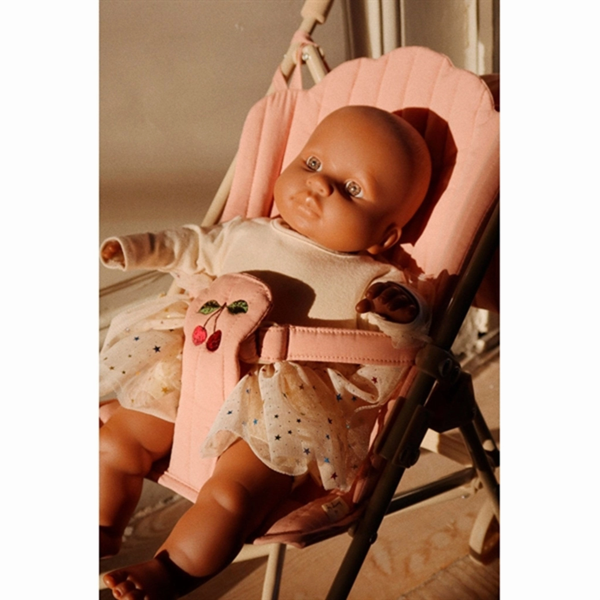 Konges Sl?jd Doll Stroller Mahogany Rose