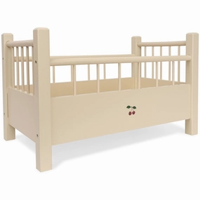Konges Sl?jd Ecru Doll Bed Wood