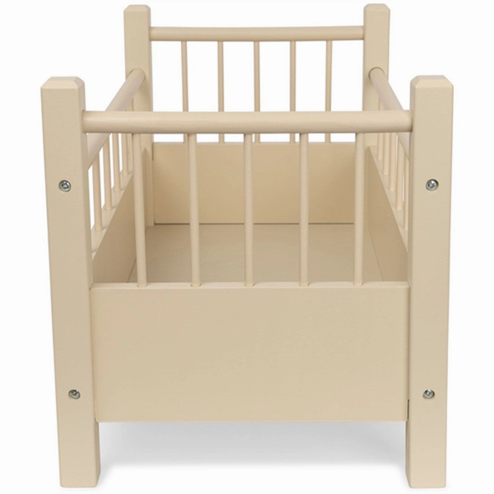 Konges Sl?jd Ecru Doll Bed Wood