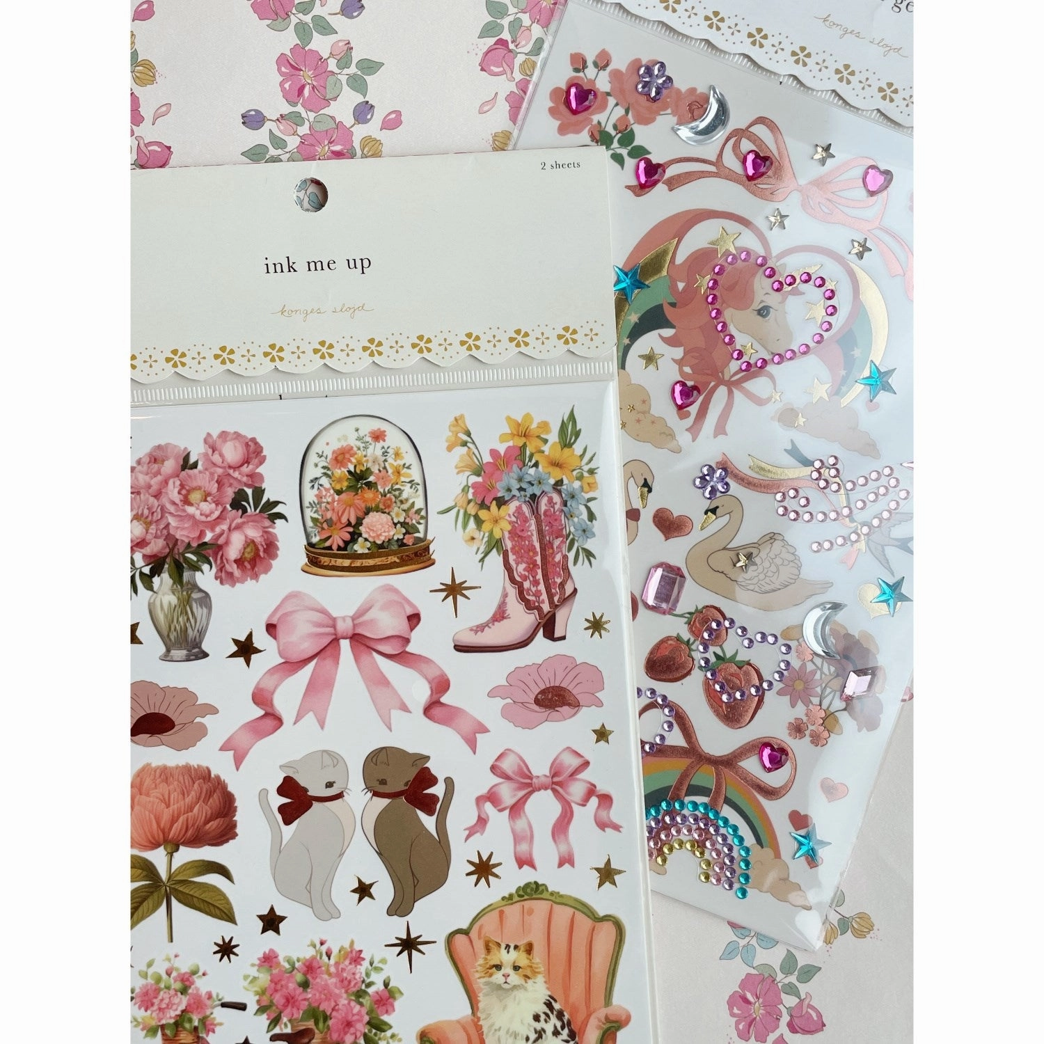 Konges Sl?jd Girl Mix Pack Tattoos