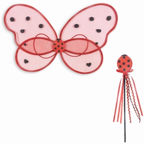 Konges Sl?jd Ladybug Glitter Fairy Ladybug Costume
