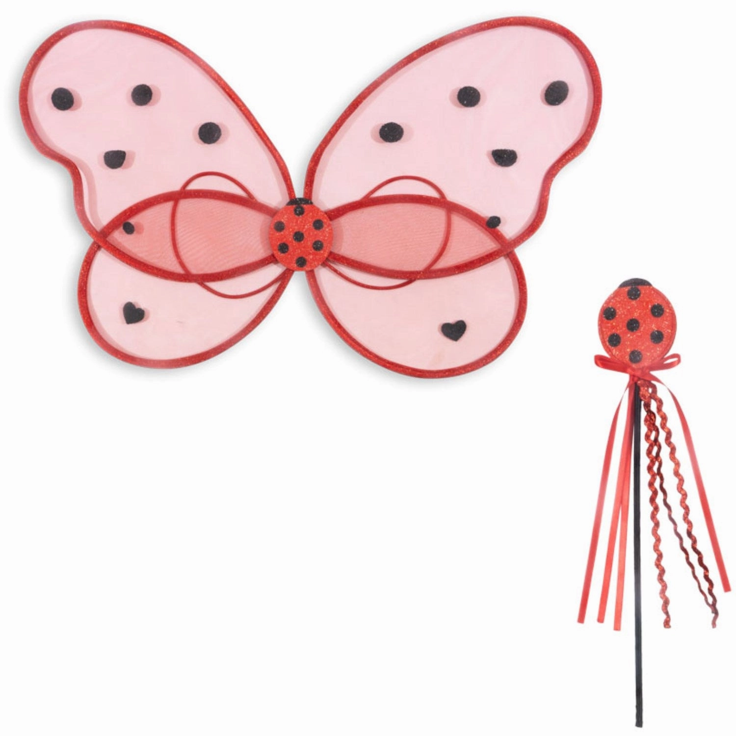 Konges Sl?jd Ladybug Glitter Fairy Ladybug Costume