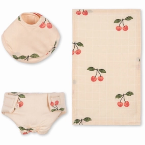 Konges Sl?jd Ma Grande Cerise Pink Doll Nursery Set