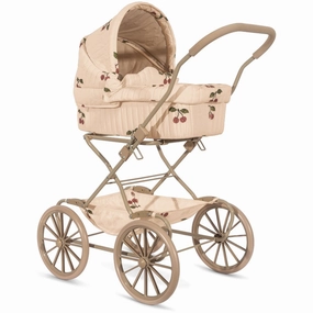 Konges Sl?jd Ma Grande Cerise Pink Glitter Doll Pram