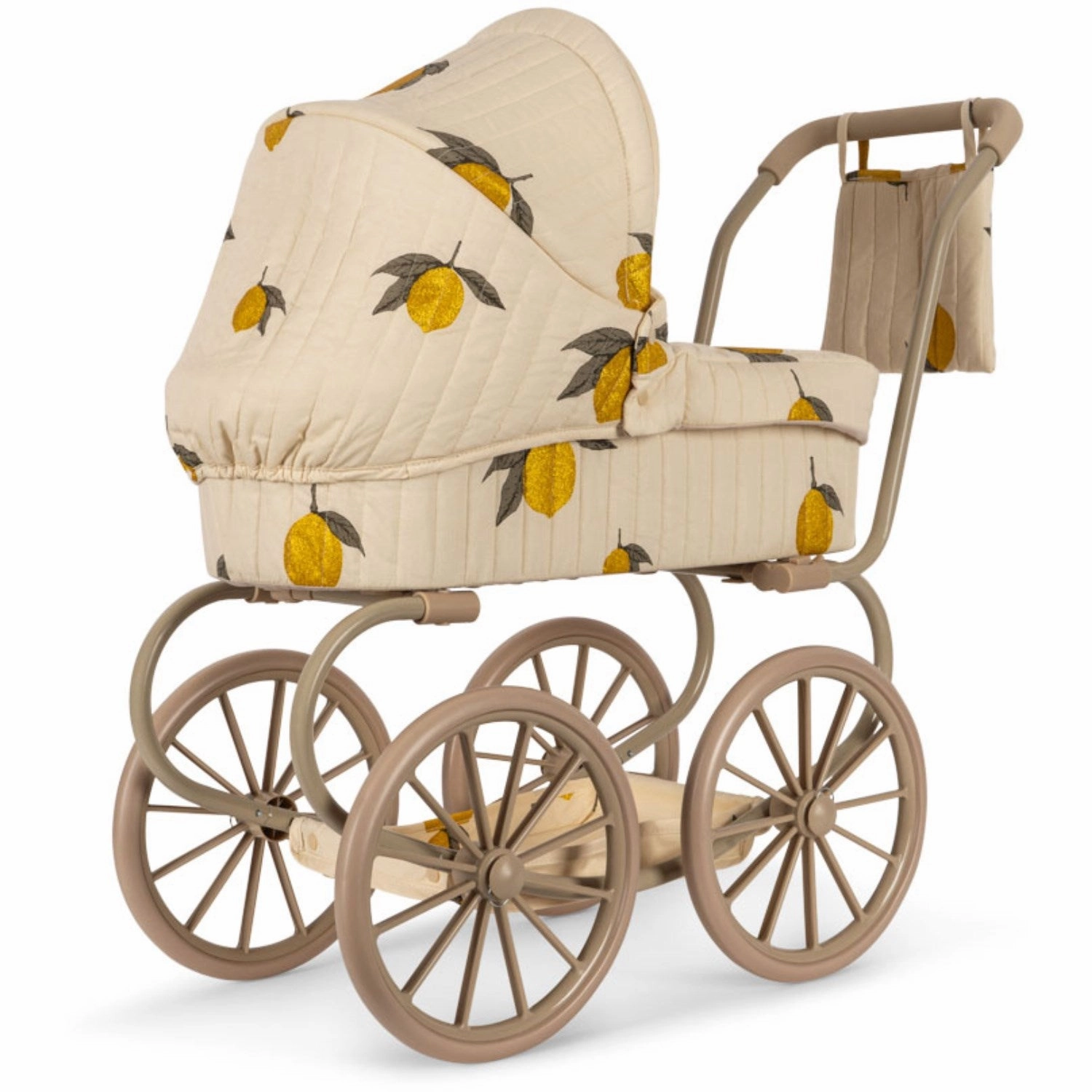 Konges Sl?jd Mon Grand Citron Glitter Minnie Doll Pram