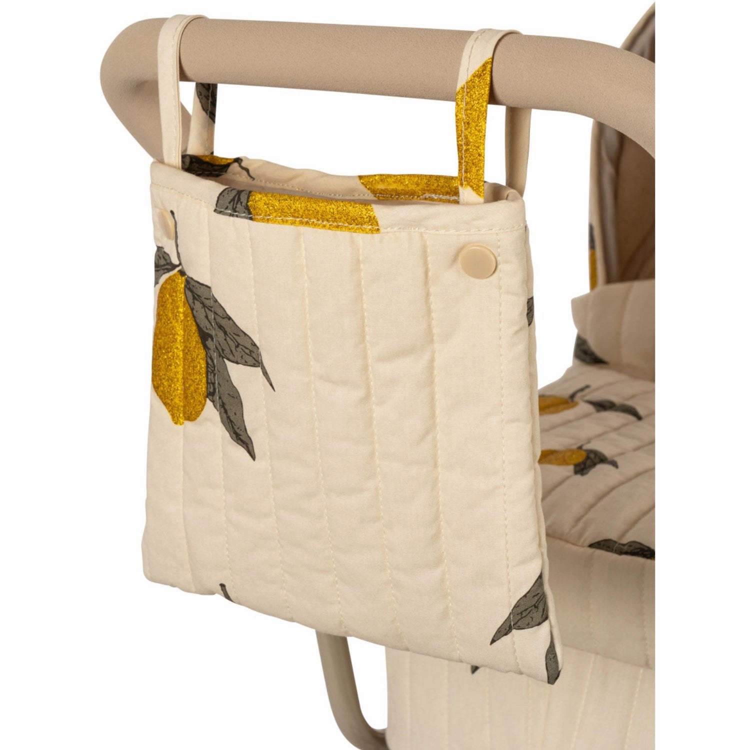 Konges Sl?jd Mon Grand Citron Glitter Minnie Doll Pram