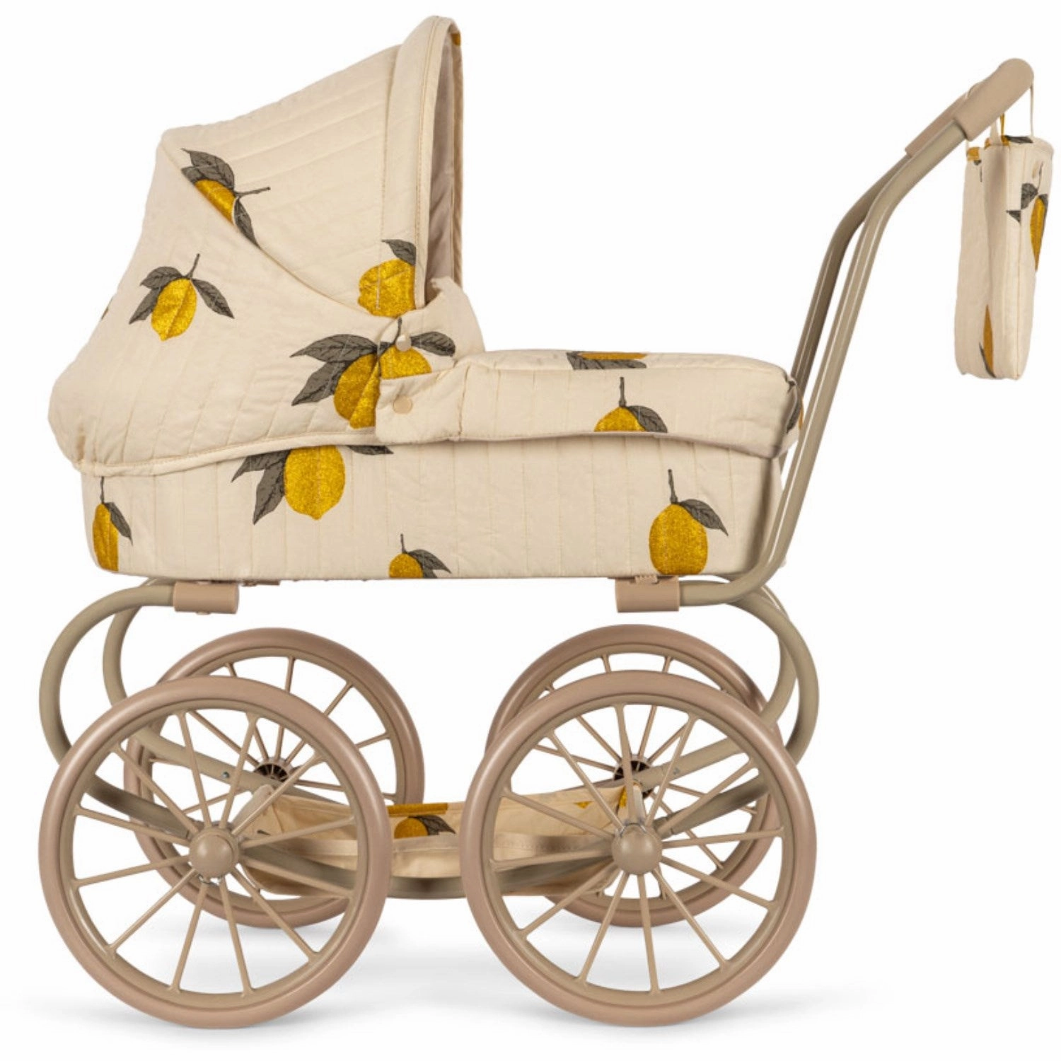 Konges Sl?jd Mon Grand Citron Glitter Minnie Doll Pram