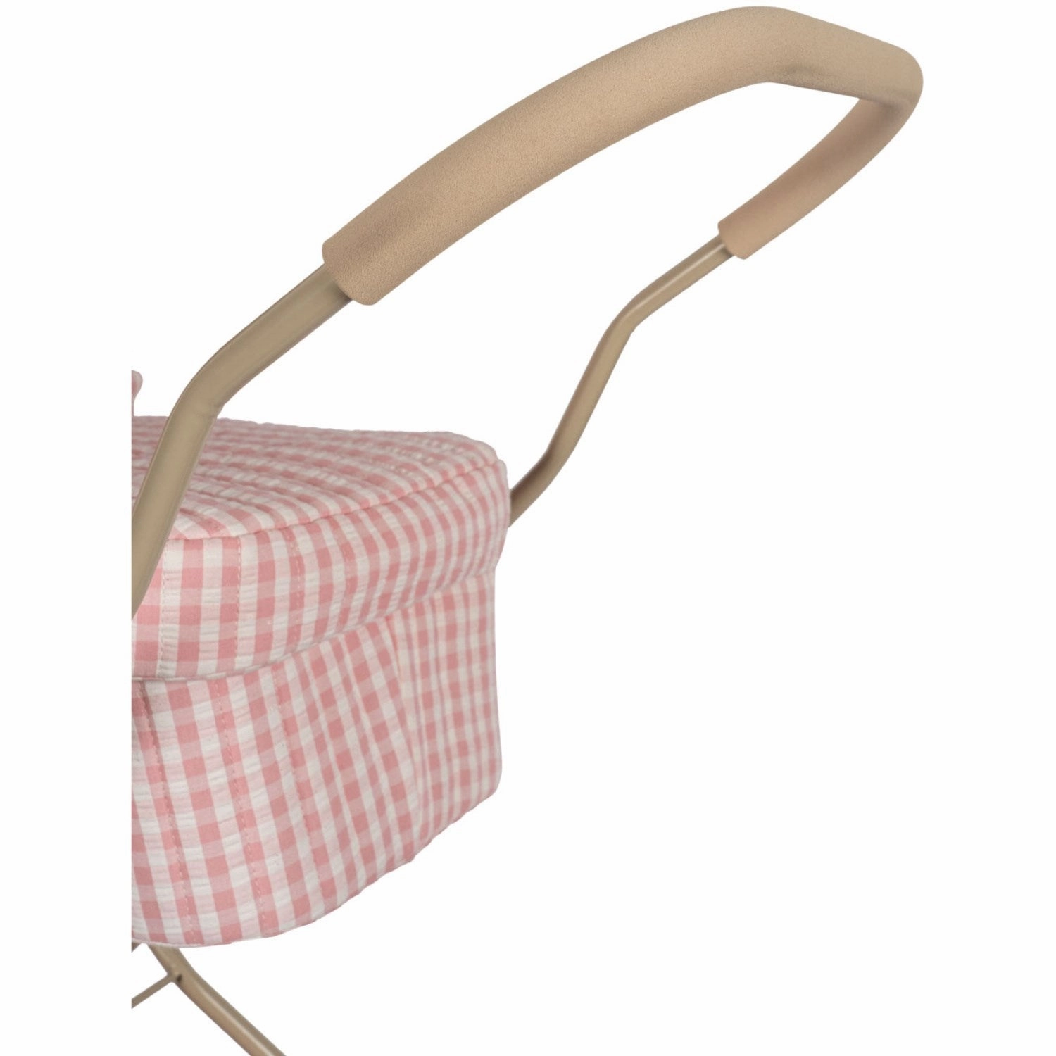 Konges Sl?jd Powder Pink Check Doll Pram