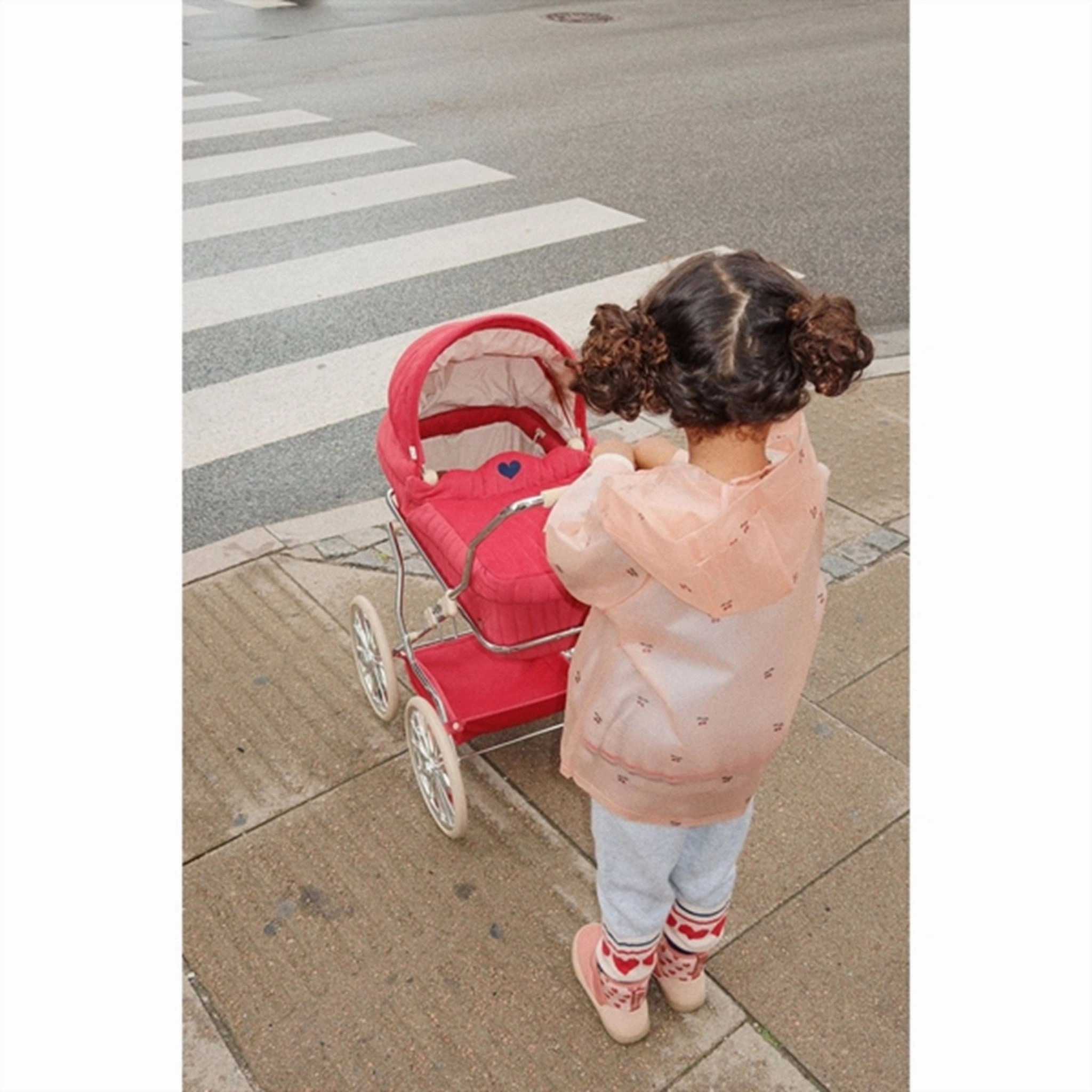 Konges Sl?jd Red Doll Pram Corduroy