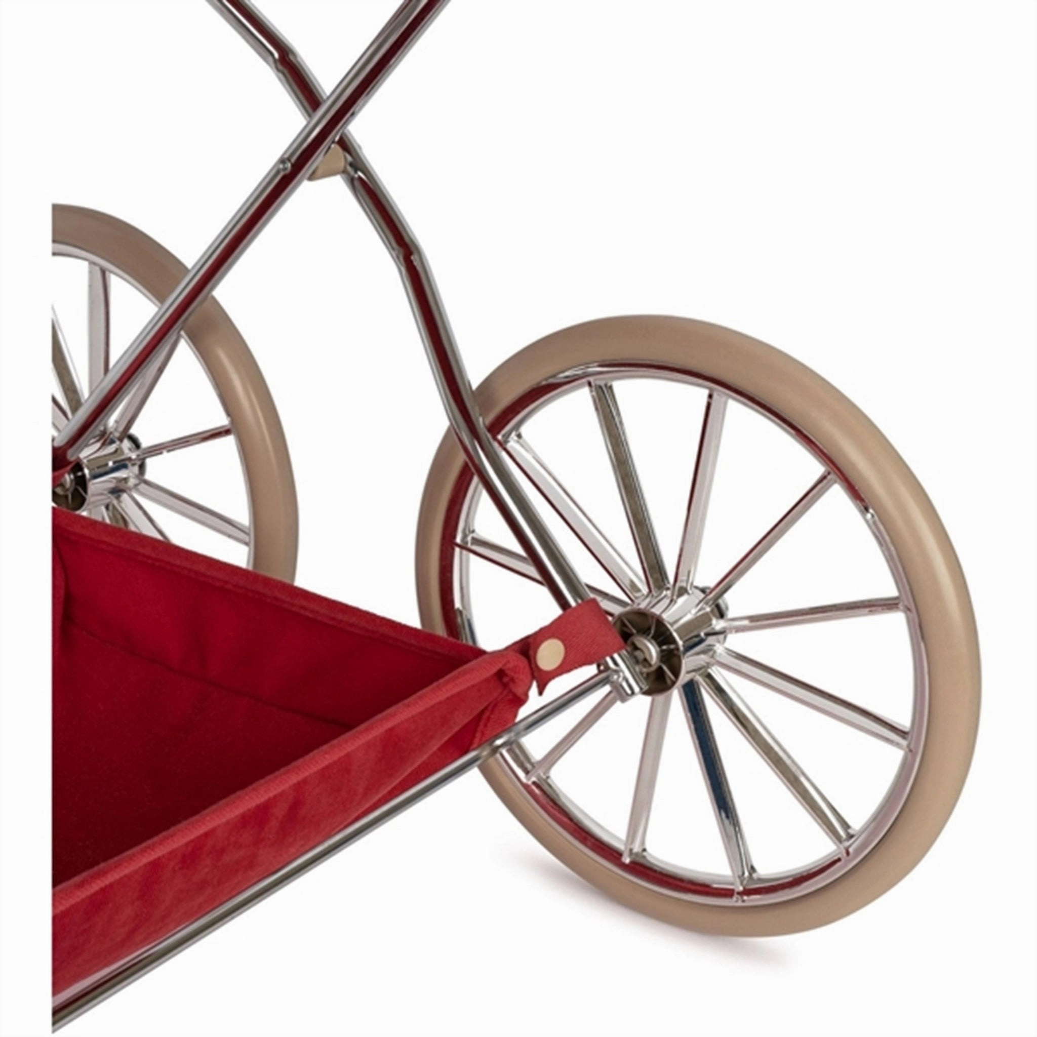 Konges Sl?jd Red Doll Pram Corduroy