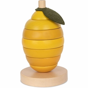 Konges Sl?jd Stacking Fruit Lemon