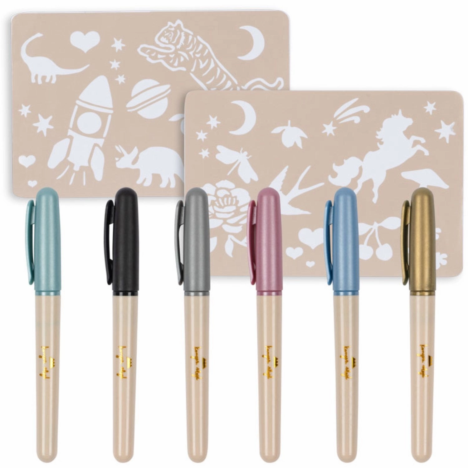 Konges Sl?jd Tattoo Pen Set Multi