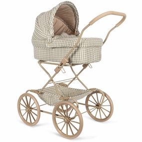 Konges Sl?jd Tea Check Doll Pram