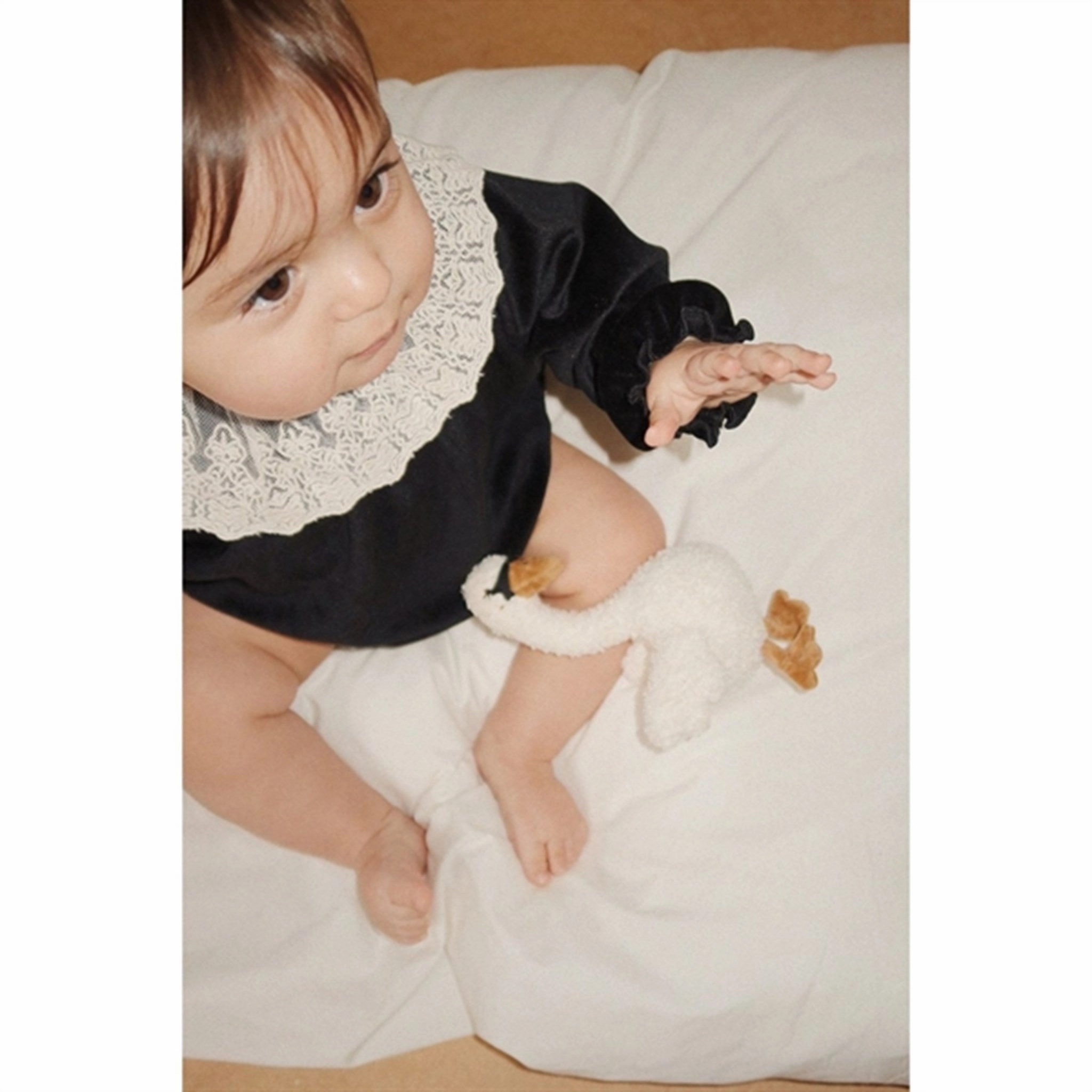 Konges Sljd Activity Teddy Swan Off White