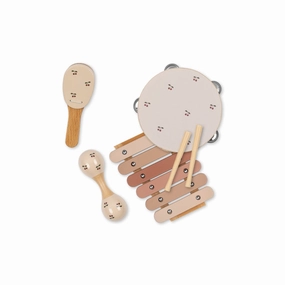 Konges Sljd Music Set Cherry Glossy FSC - Cherry - One Size