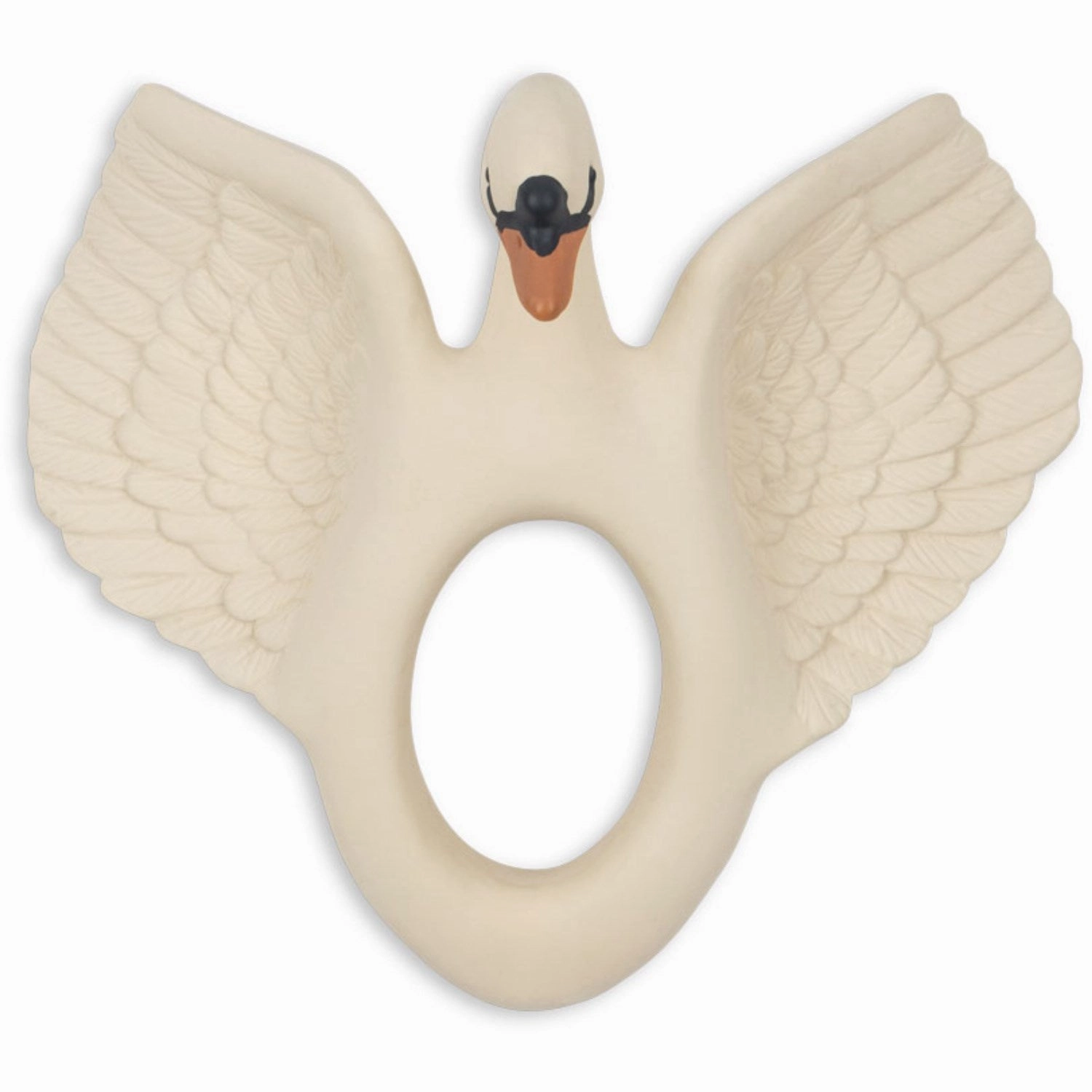 Konges Sljd Off White Teether Swan