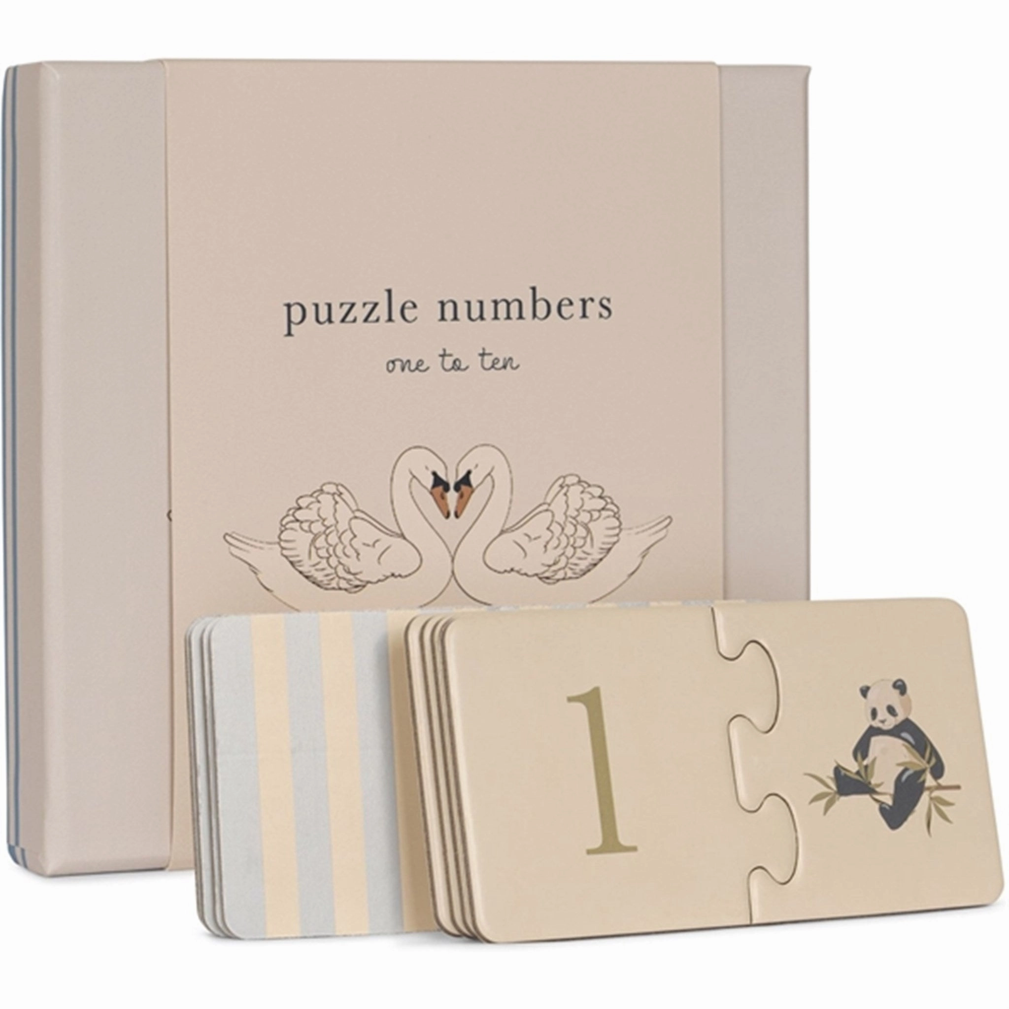Konges Sljd Puzzle m. Tal Beige
