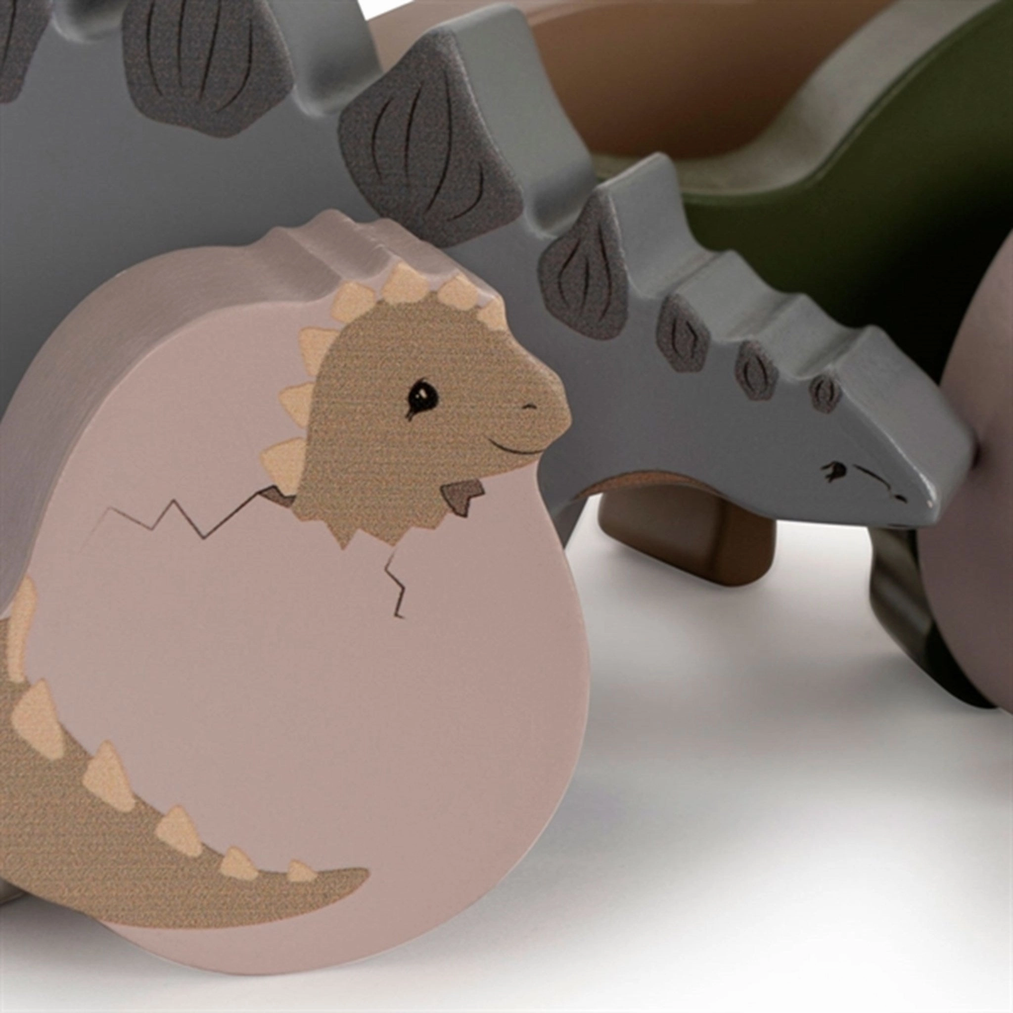 Konges Sljd Stacking Blocks Dino