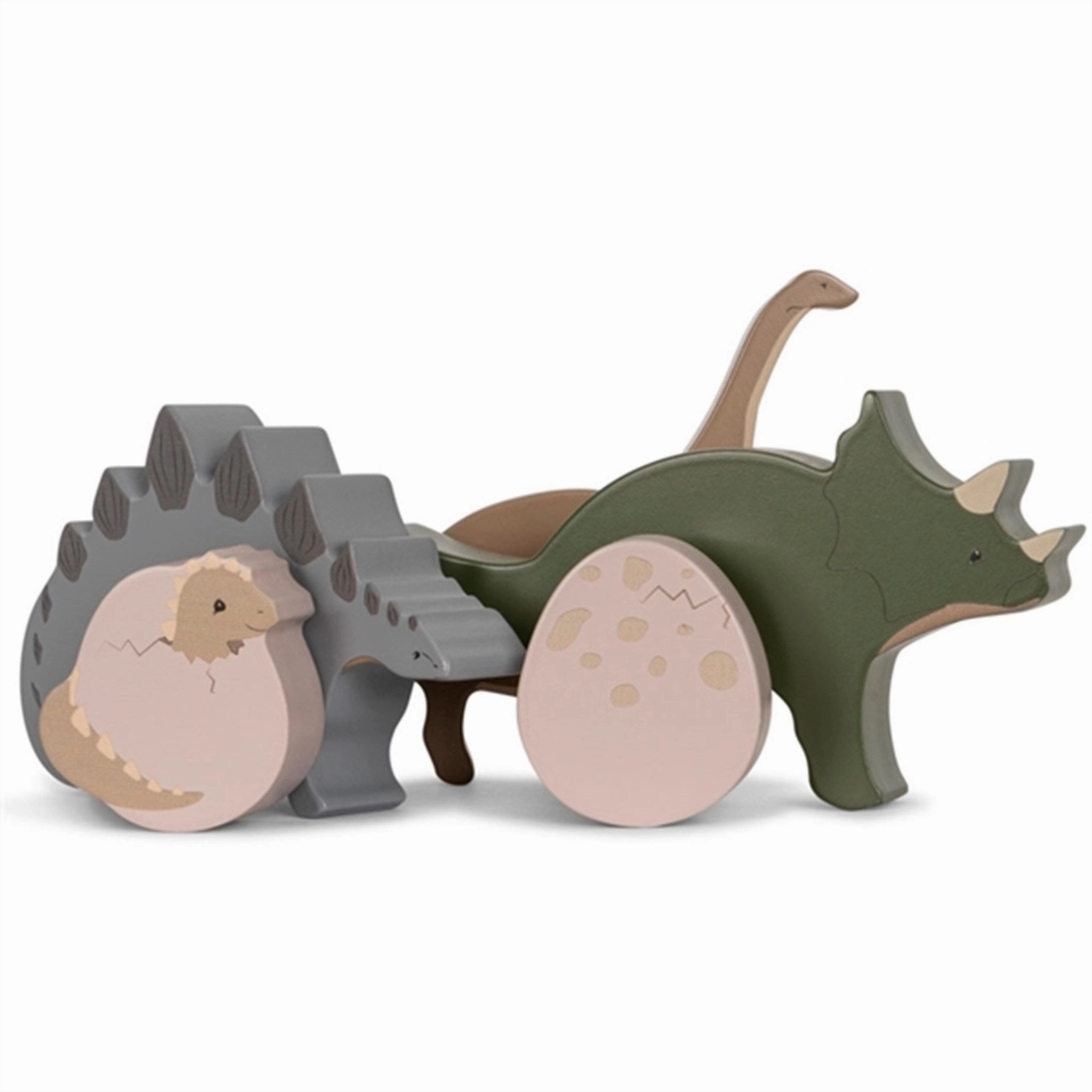 Konges Sljd Stacking Blocks Dino