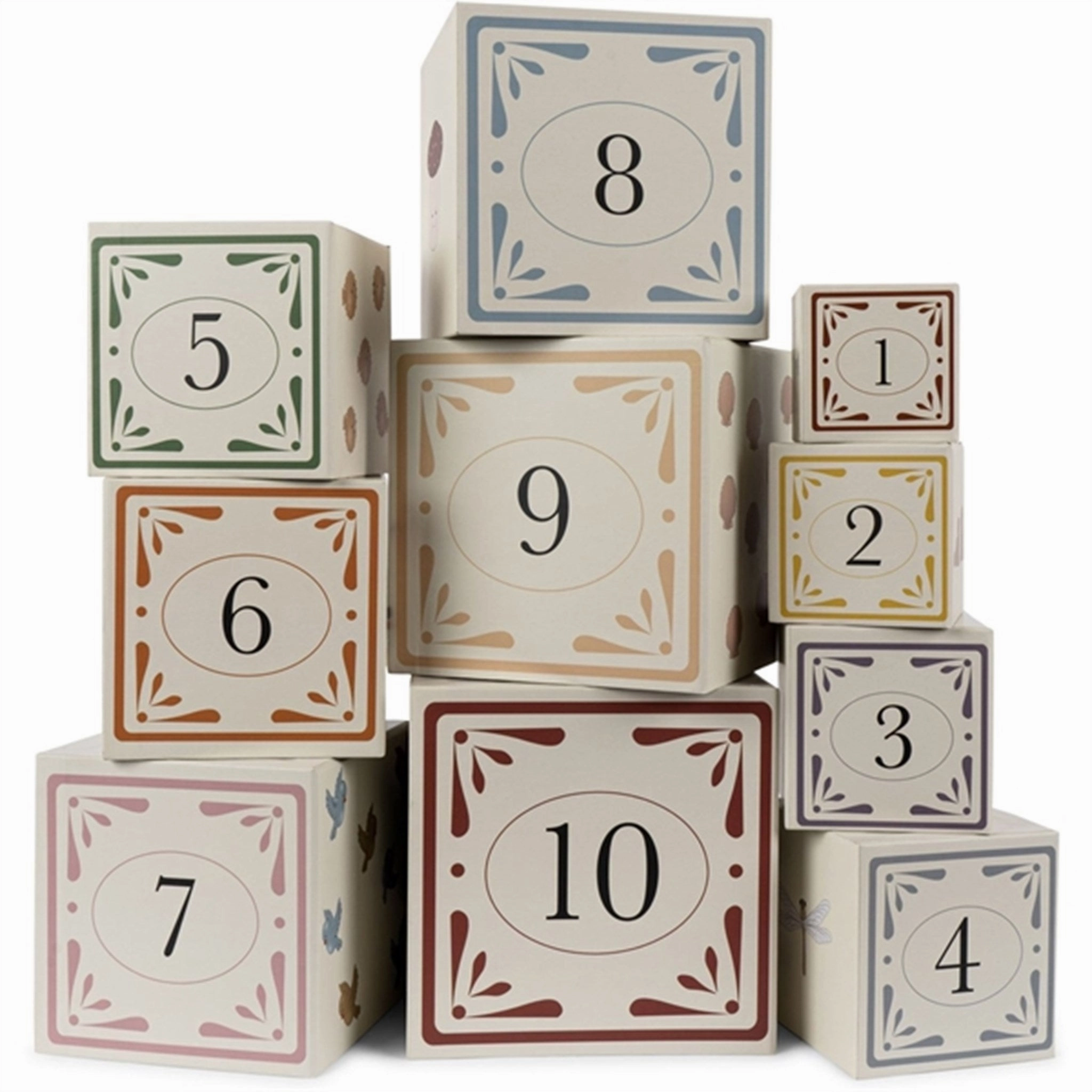 Konges Sljd Stacking Boxes Multi
