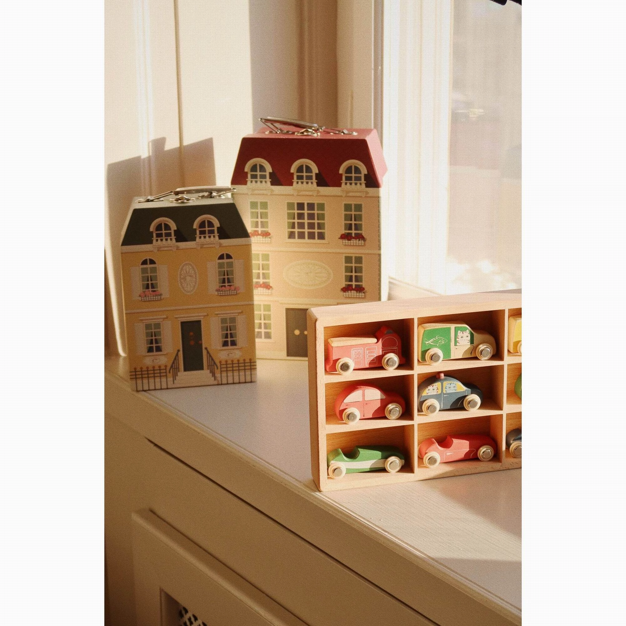 Konges Sljd Wooden Mini Cars FSC-Multi