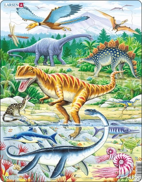 Larsen tray puzzle Jurassic Dinosaurs