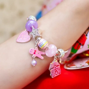 Lauren Hinkley Sweet Gingerbread Charm Bracelet