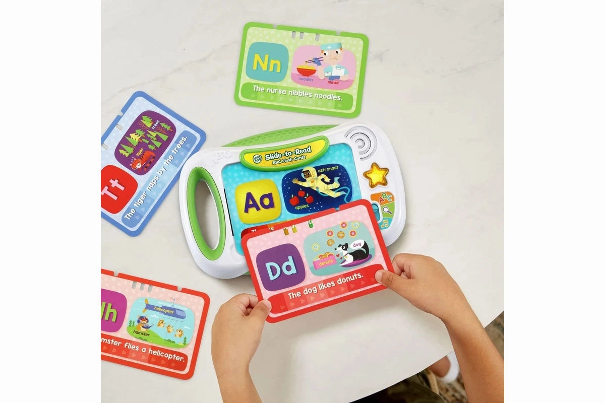 Leapfrog Slide to Read ABC Flashcards