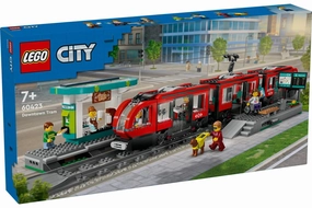 LEGO City Downtown Streetcar and Station 60423