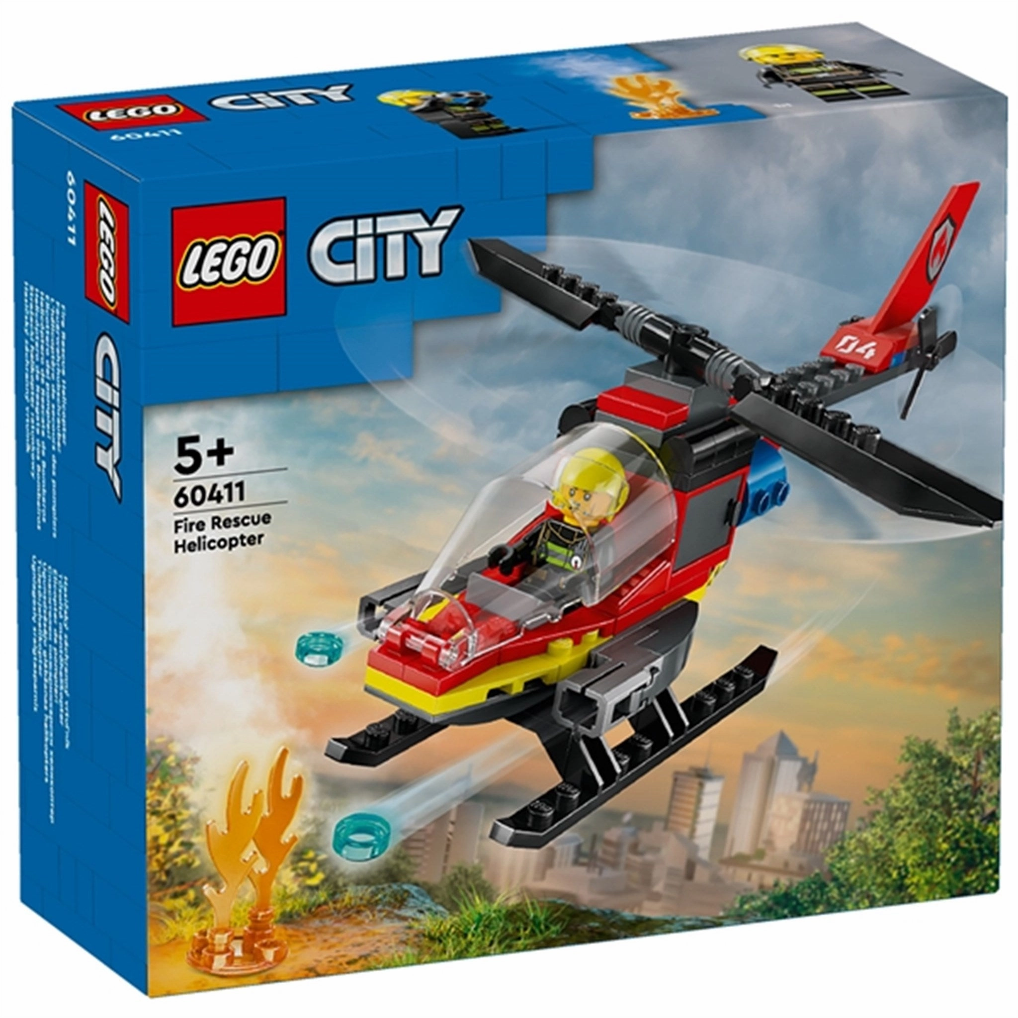 LEGO? City Fire Rescue Helicopter