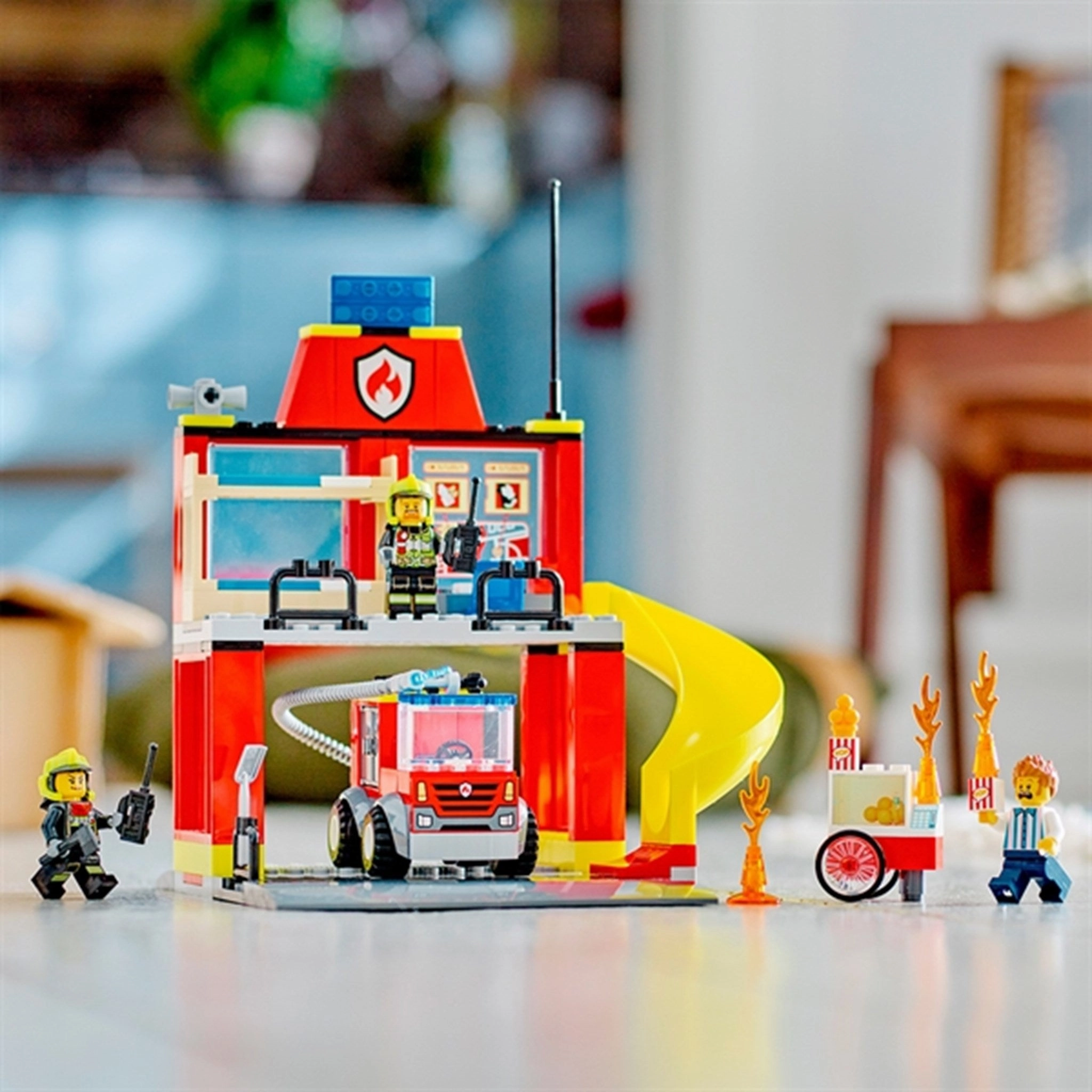LEGO City Fire Station and Fire Engine