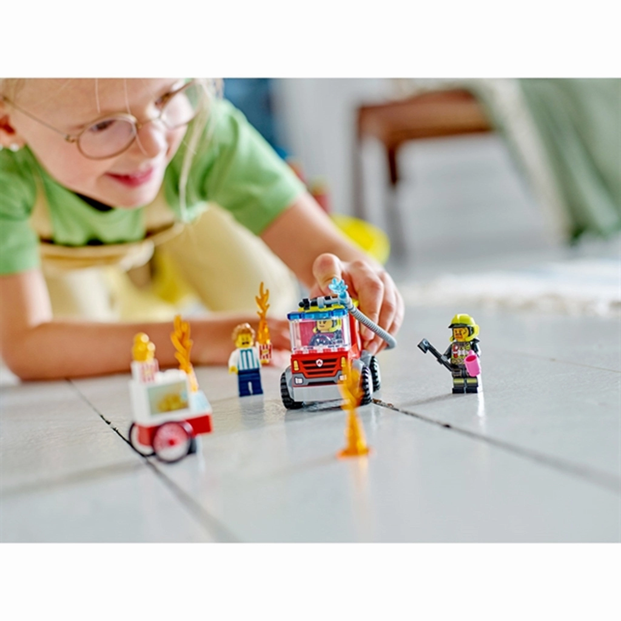 LEGO City Fire Station and Fire Engine