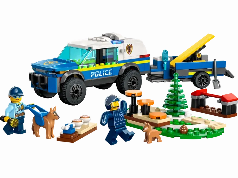 LEGO CITY Mobile Police Dog Training 60369