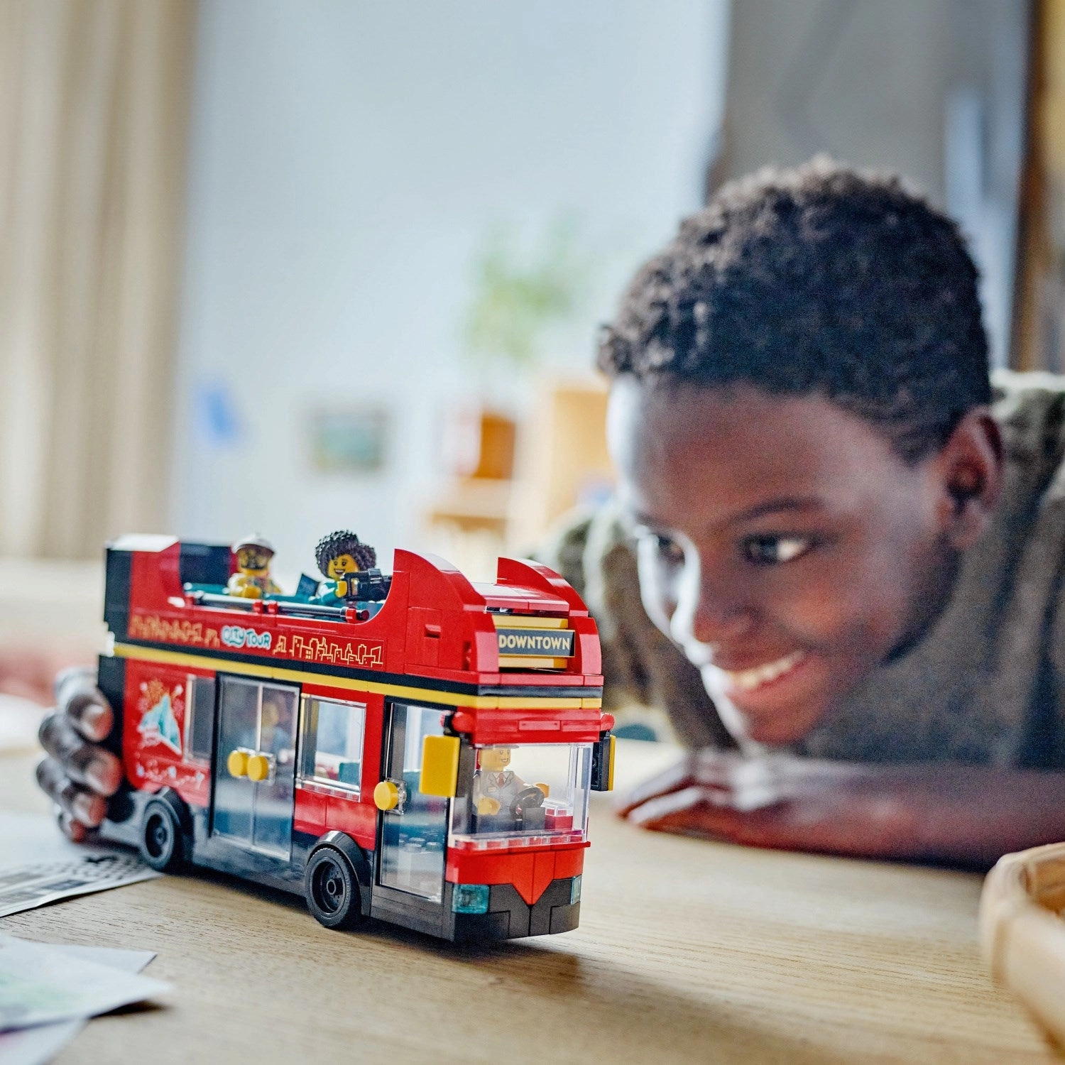LEGO? City Red Double-Decker Coach