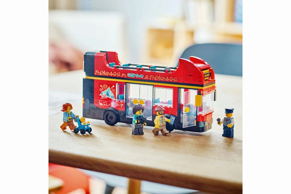 LEGO CITY Red Double Decker Sightseeing Bus 60407
