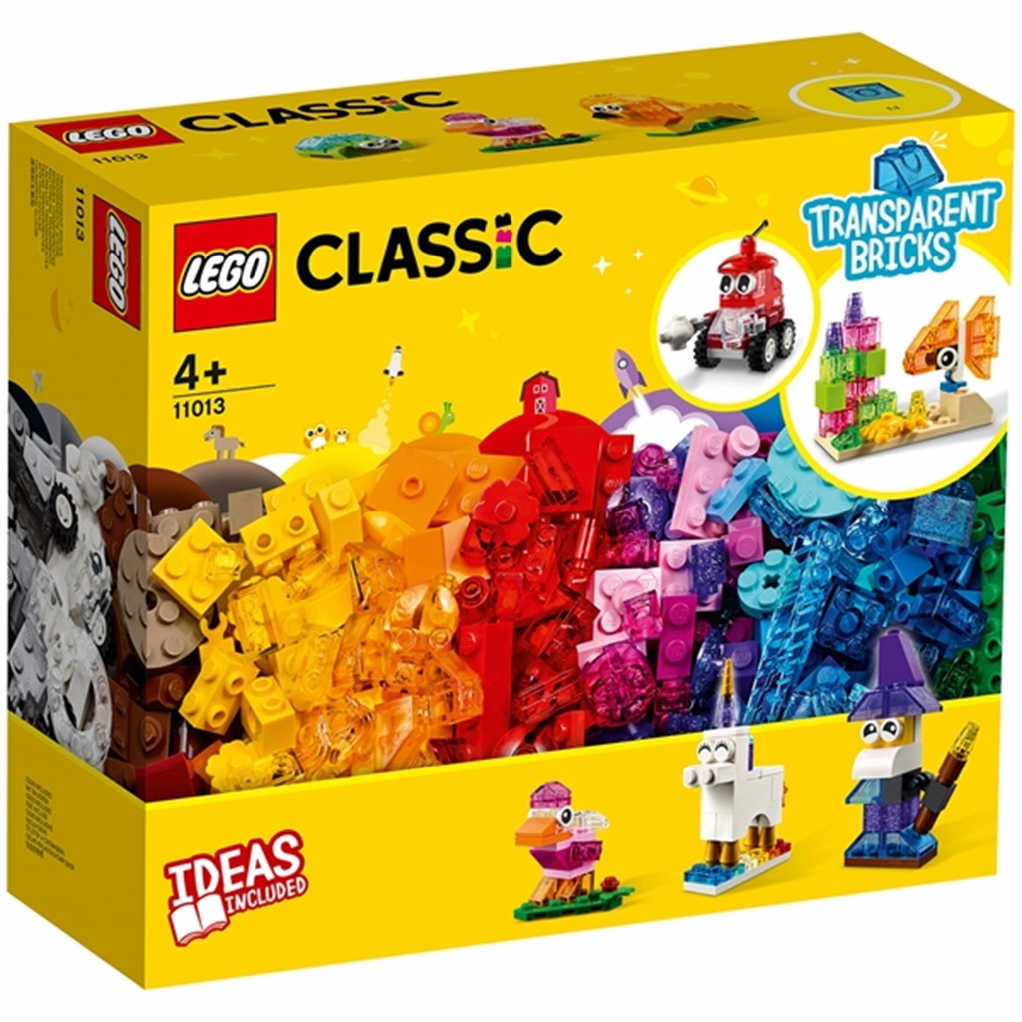 LEGO Classic Creative Transparent Bricks