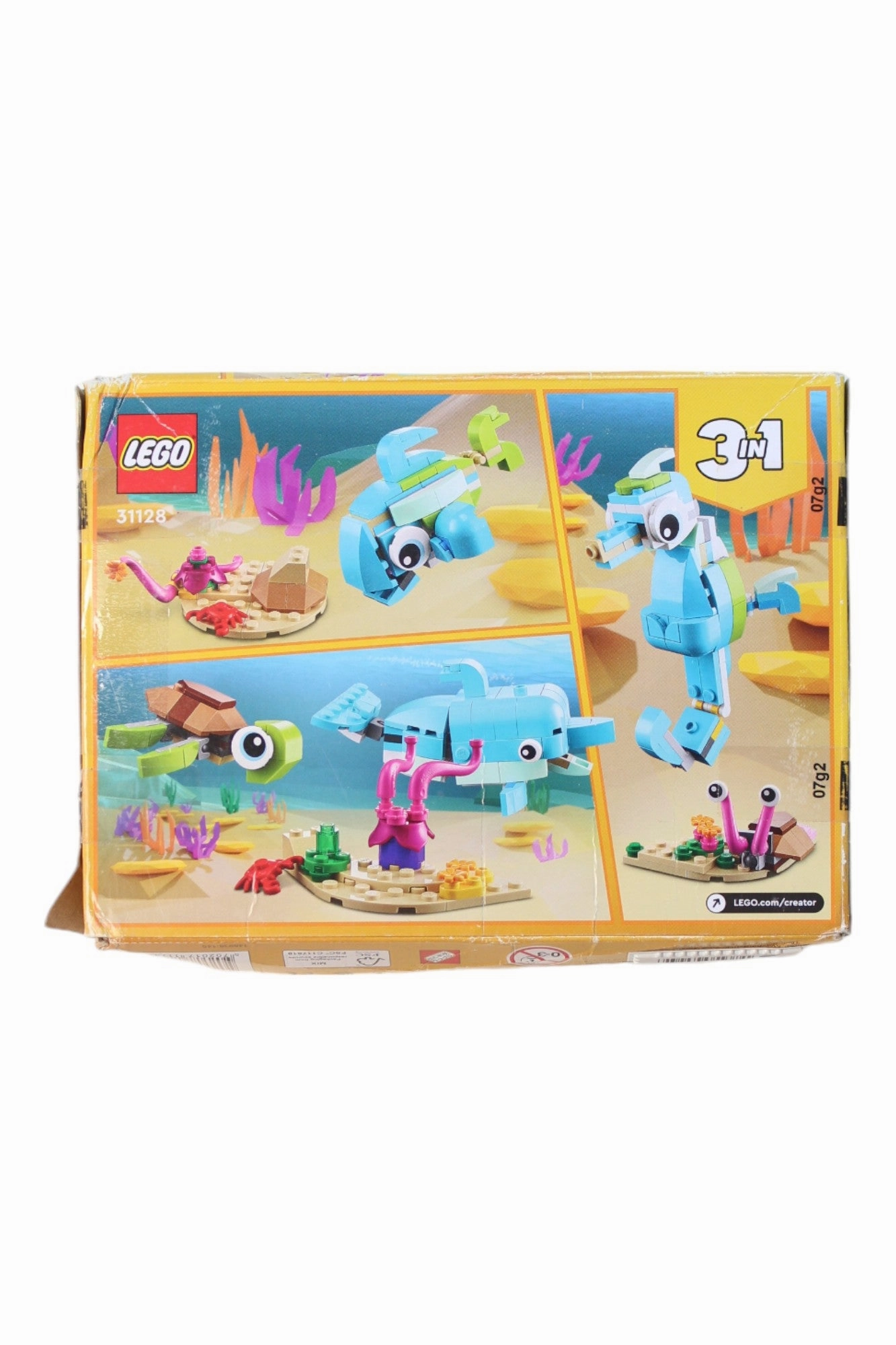 LEGO Dolphin and Turtle O/S (6 )