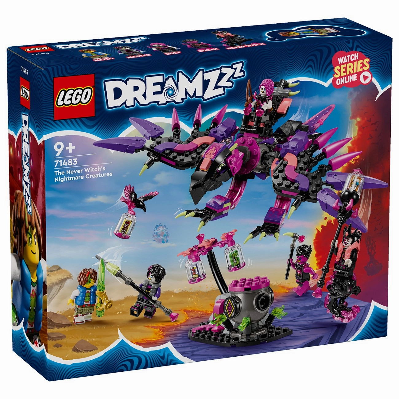 LEGO? DREAMZzz?Never Witch Nightmare Creatures