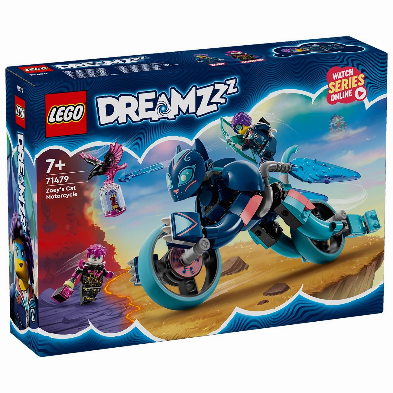 LEGO? DREAMZzz?Zoey's Cat Motorcycle