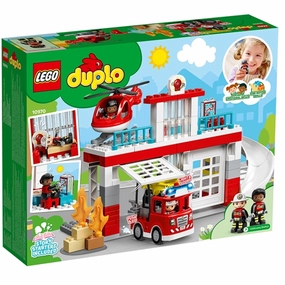 LEGO DUPLO Fire Station and Helicopter