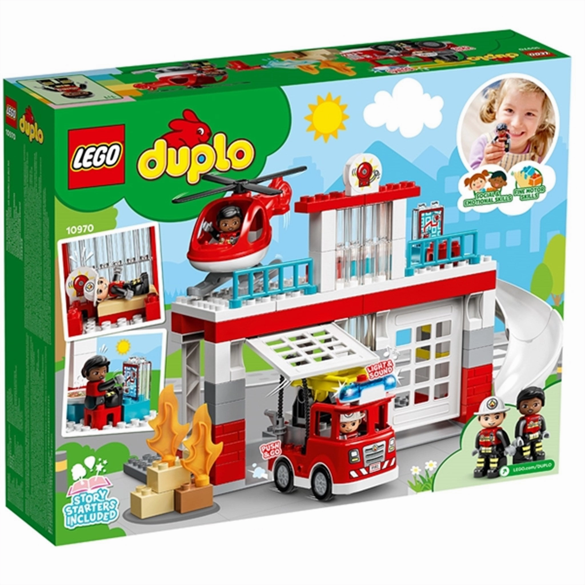 LEGO DUPLO Fire Station and Helicopter