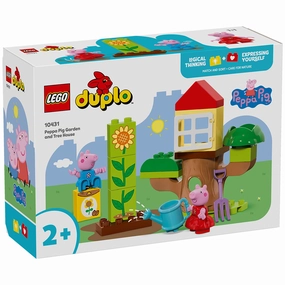 LEGO? DUPLO? Peppa Pig Garden and Tree House