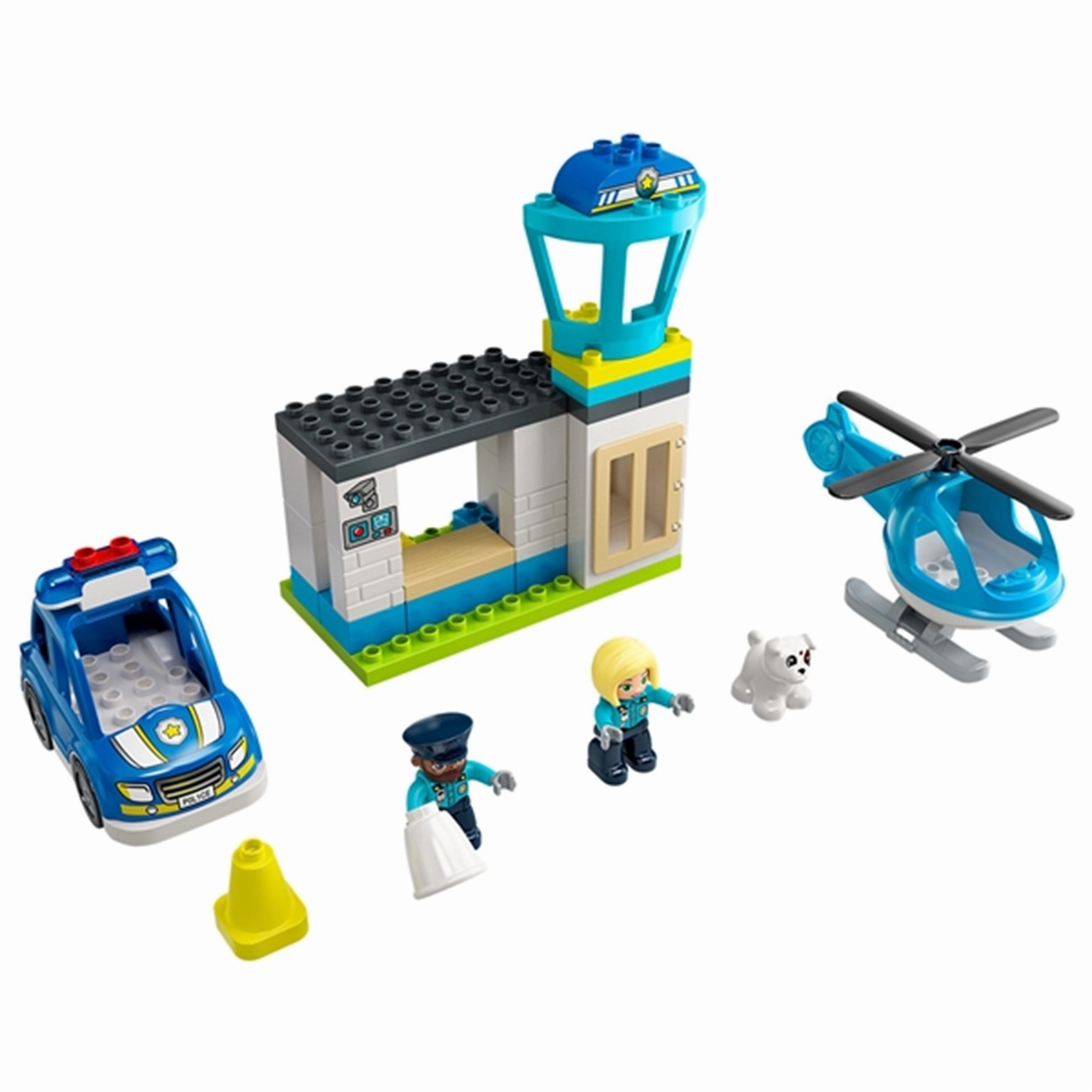 LEGO DUPLO Police Station and Helicopter