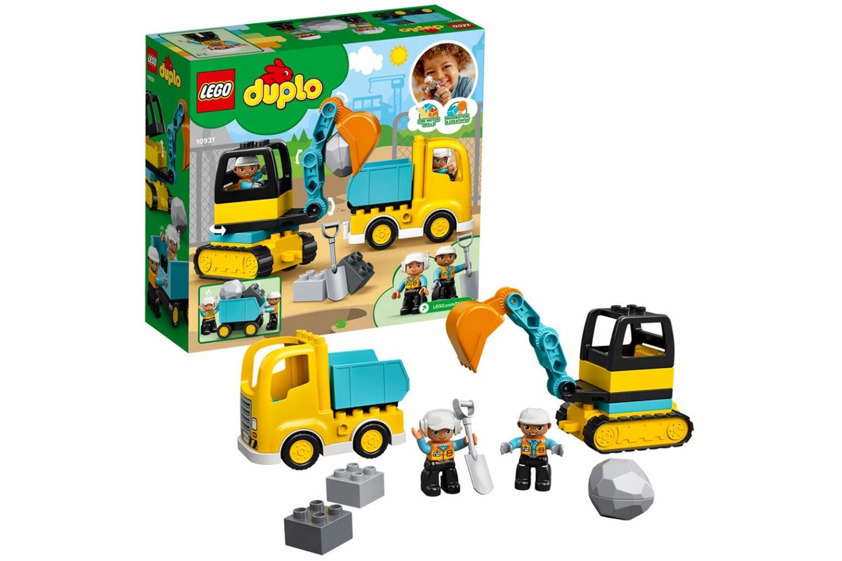 LEGO DUPLO Truck and Tracked Excavator 10931