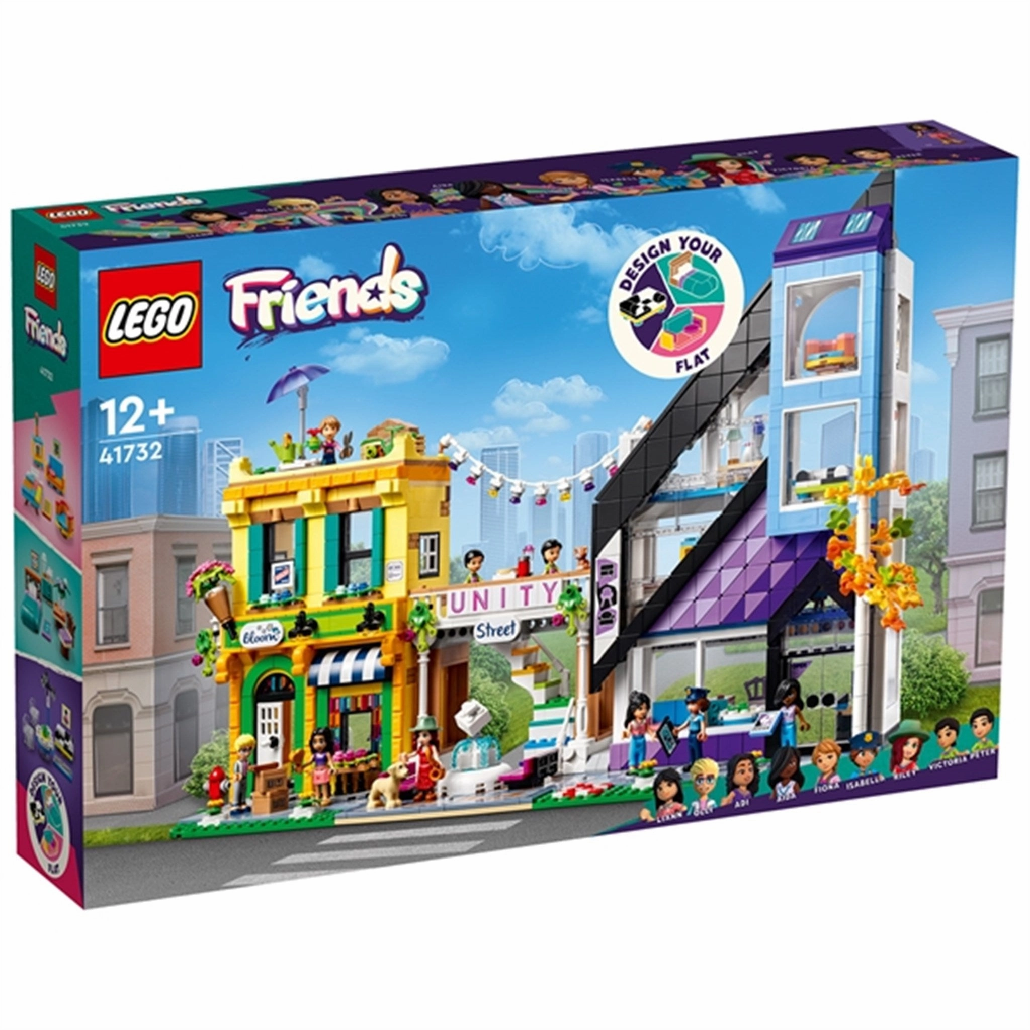 LEGO Friends Downtown Flower and Design Stores