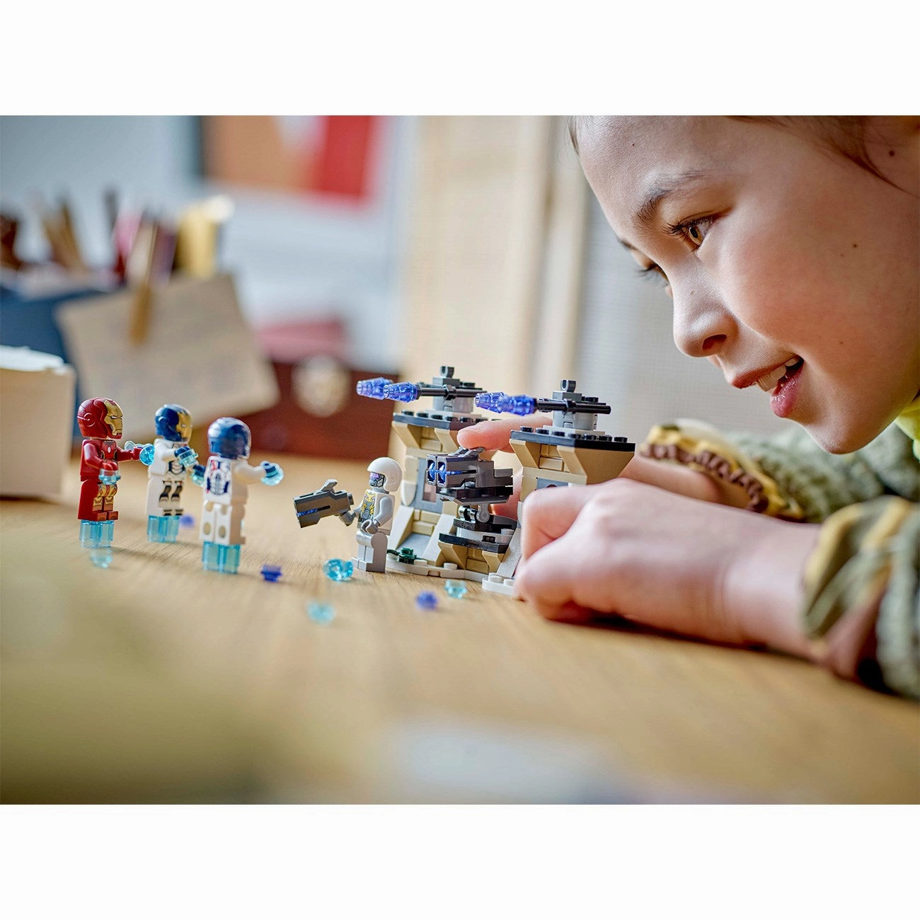 LEGO? Marvel Iron Man and Iron Legion vs. Hydra Trooper