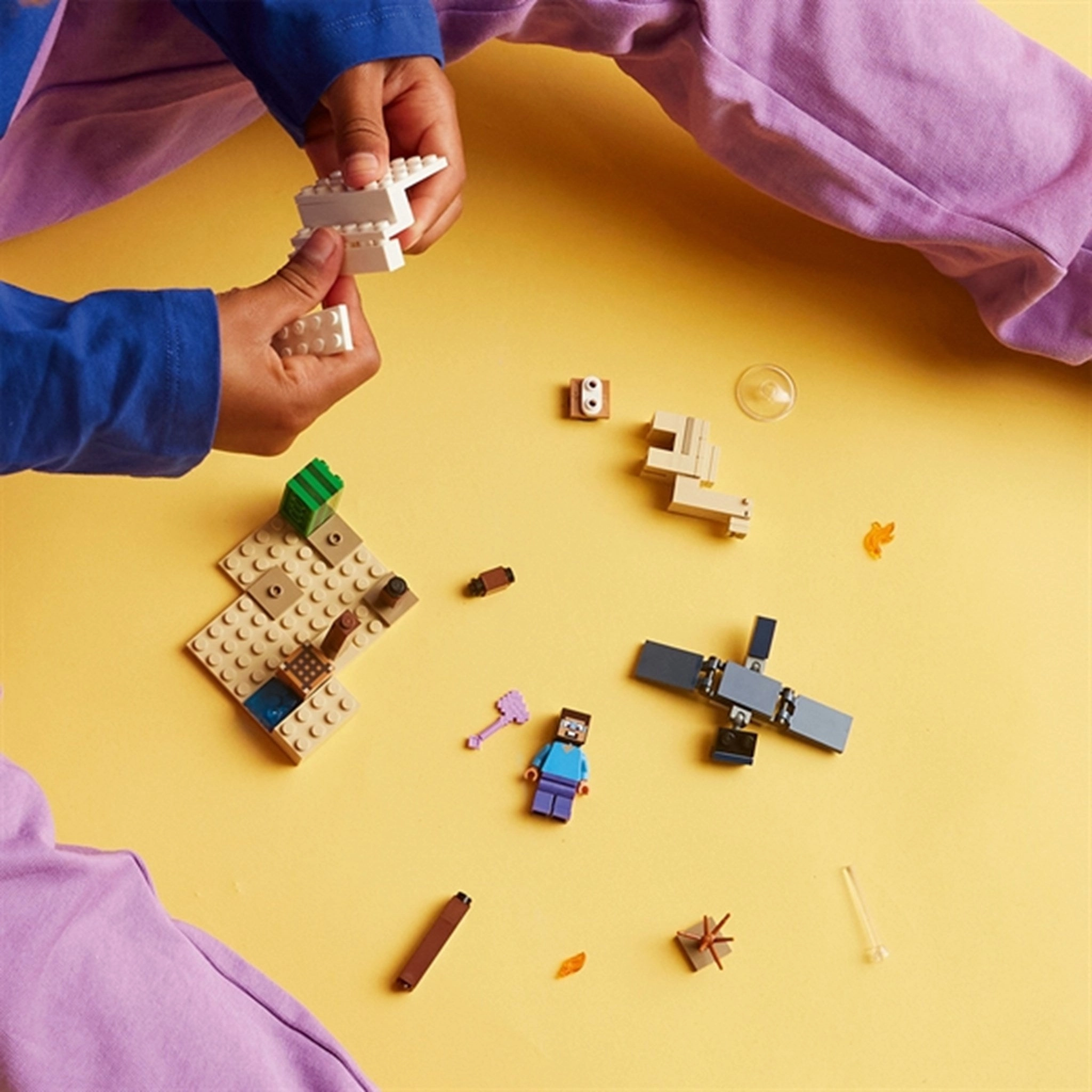 LEGO? Minecraft? Steve's Desert Expedition