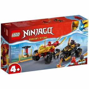 LEGO NINJAGO Kai and Ras's Car and Bike Battle