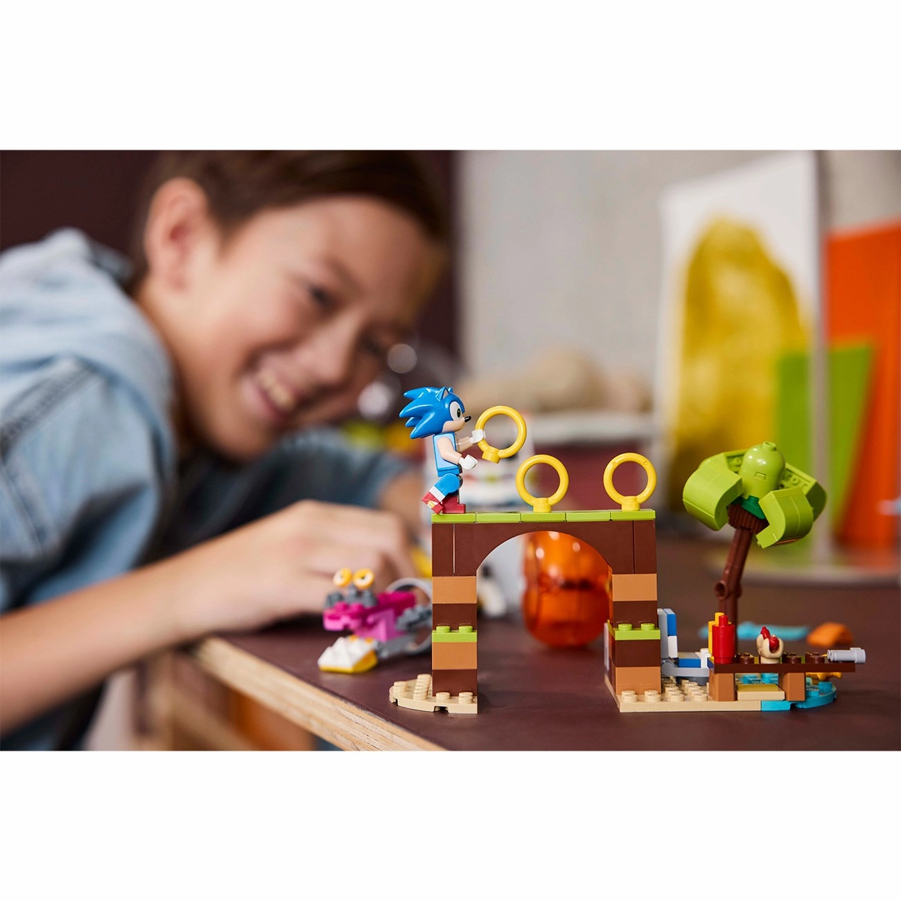LEGO? Sonic Sonic Tails' Action Boat